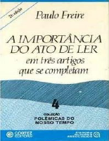 A Importância do Ato de Ler - Paulo Freire.epub